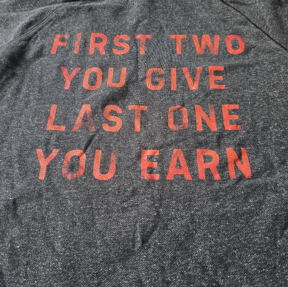 Under Armour Project Rock Blood Sweat Respect Short Sleeve Hoodie Size Large - Picture 6 of 10